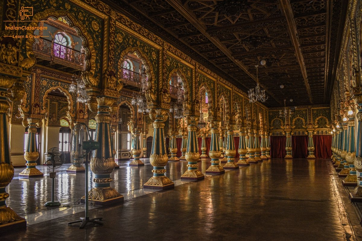 Historical artifacts from Mysore Palace